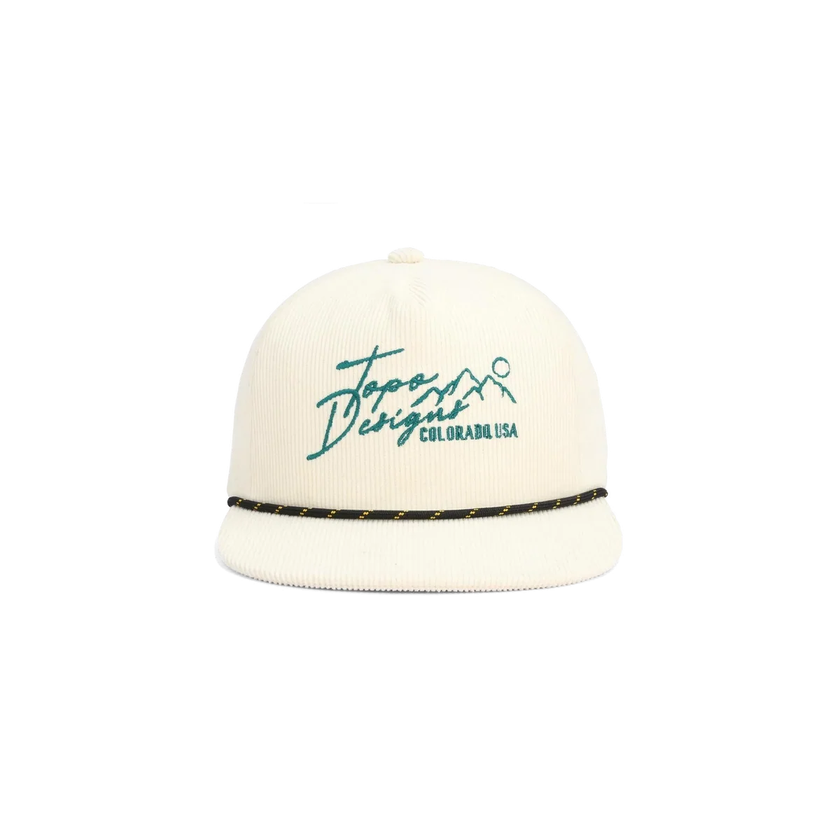 Corduroy Trucker Hat - Topo Script - Final Sale