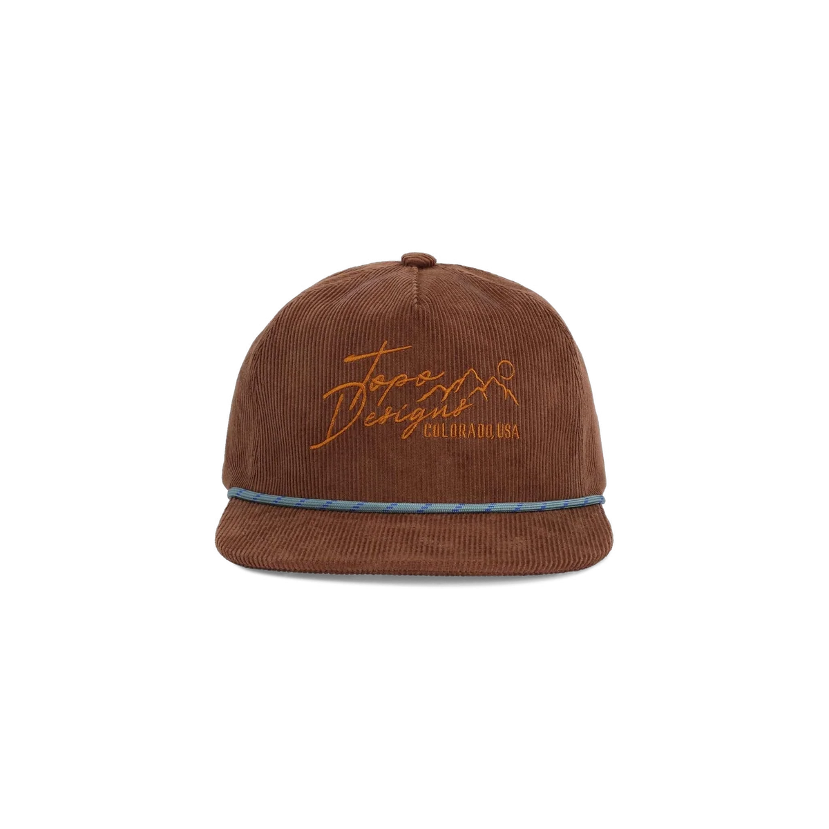 Corduroy Trucker Hat - Topo Script - Final Sale