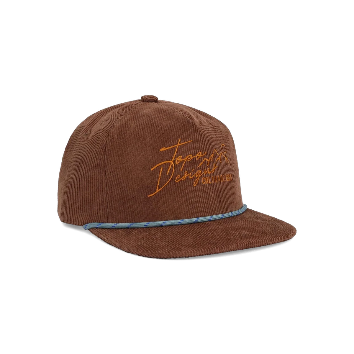 Corduroy Trucker Hat - Topo Script - Final Sale