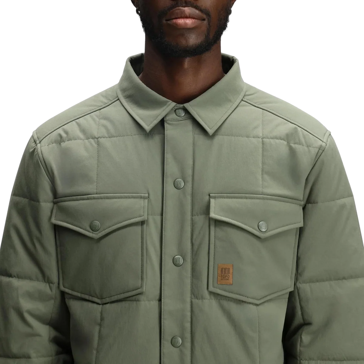 Puffer Shirt Jacket - Men's