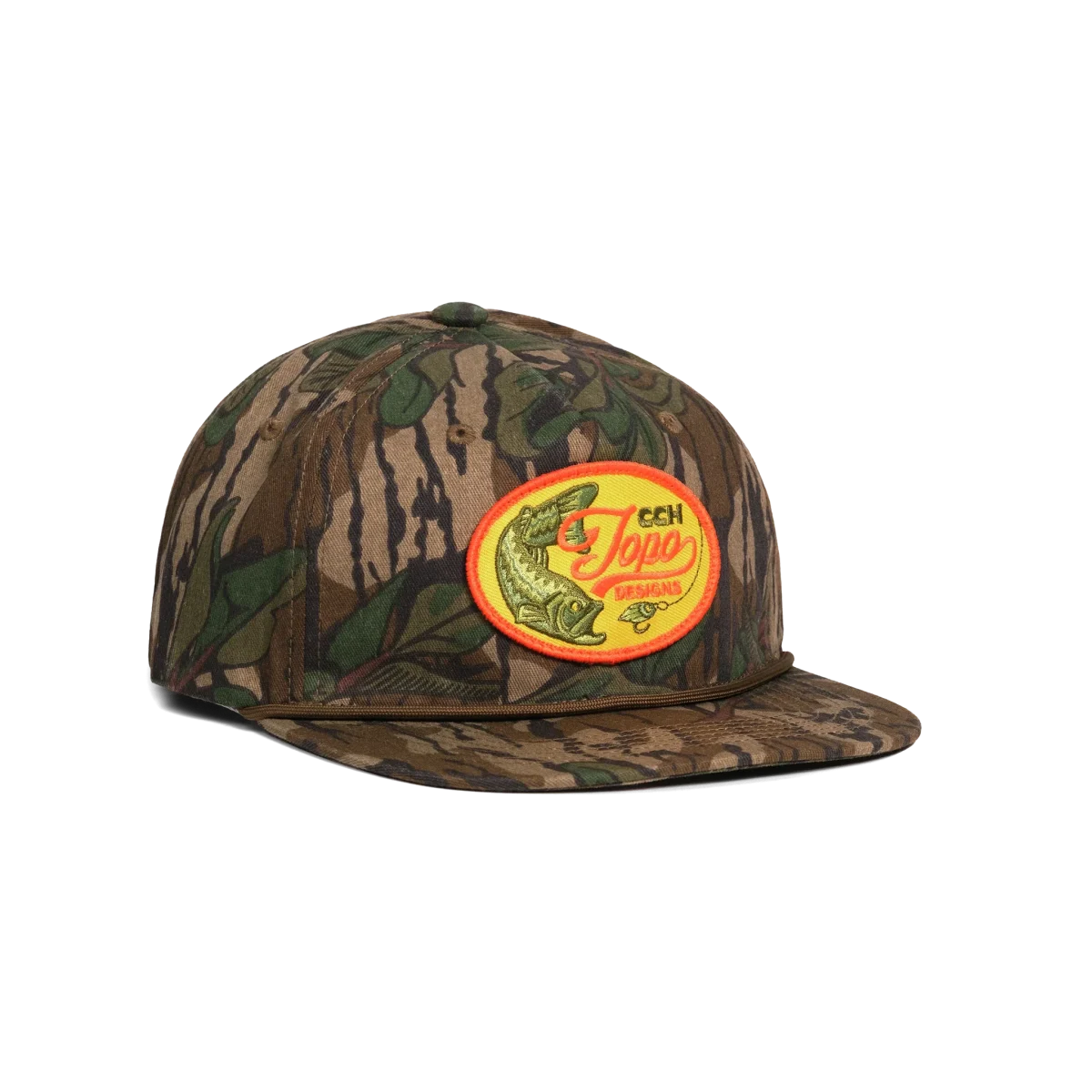 Topo Designs x CCH x Pine Printshop Rope Cap