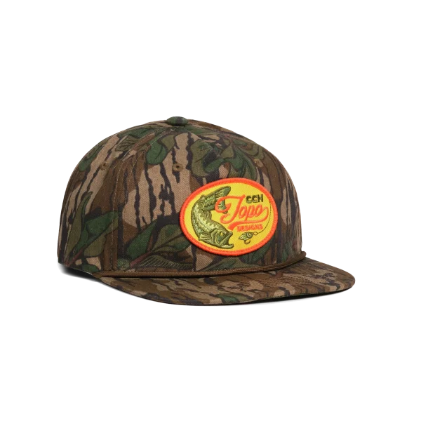 Topo Designs x CCH x Pine Printshop Rope Cap