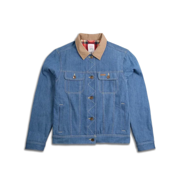 Mt. West Trucker Jacket Denim - Women's