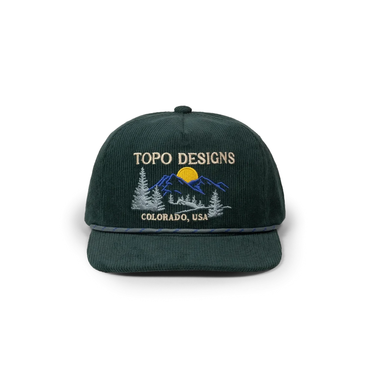 Corduroy Trucker Hat - Pine Ridge