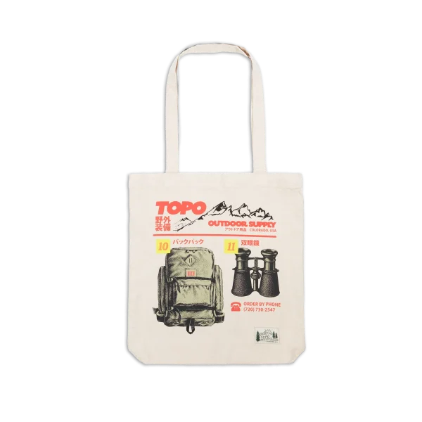 Topo Designs x Pine Printshop Classic Canvas Tote - Catalog