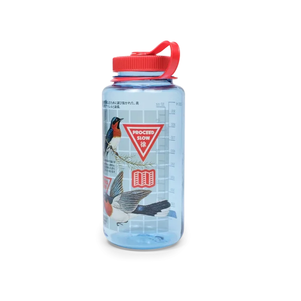 Topo Designs x Pine Printshop Nalgene Water Bottle - Proceed Slow