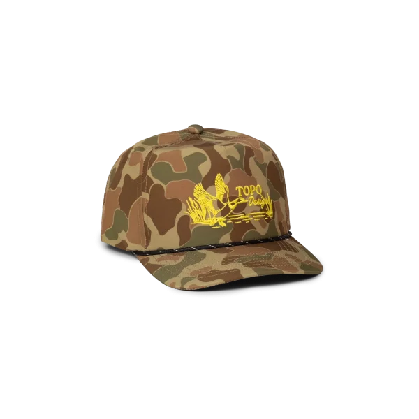 Twill Rope Cap - Duck Camo