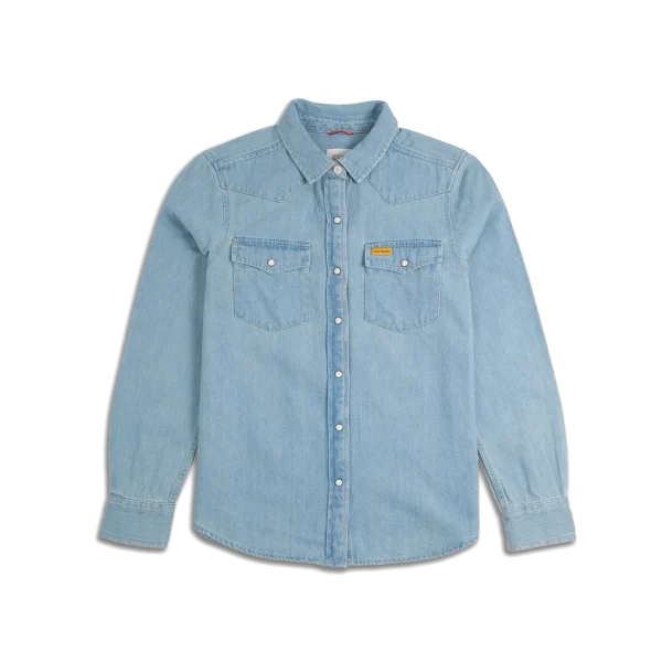 Mountain Shirt Long Sleeve Denim - Women's