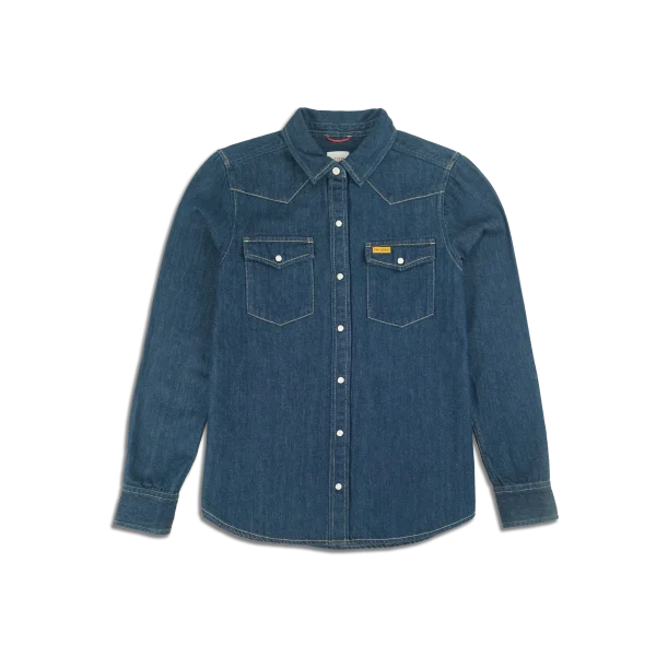 Mountain Shirt Long Sleeve Denim - Women's