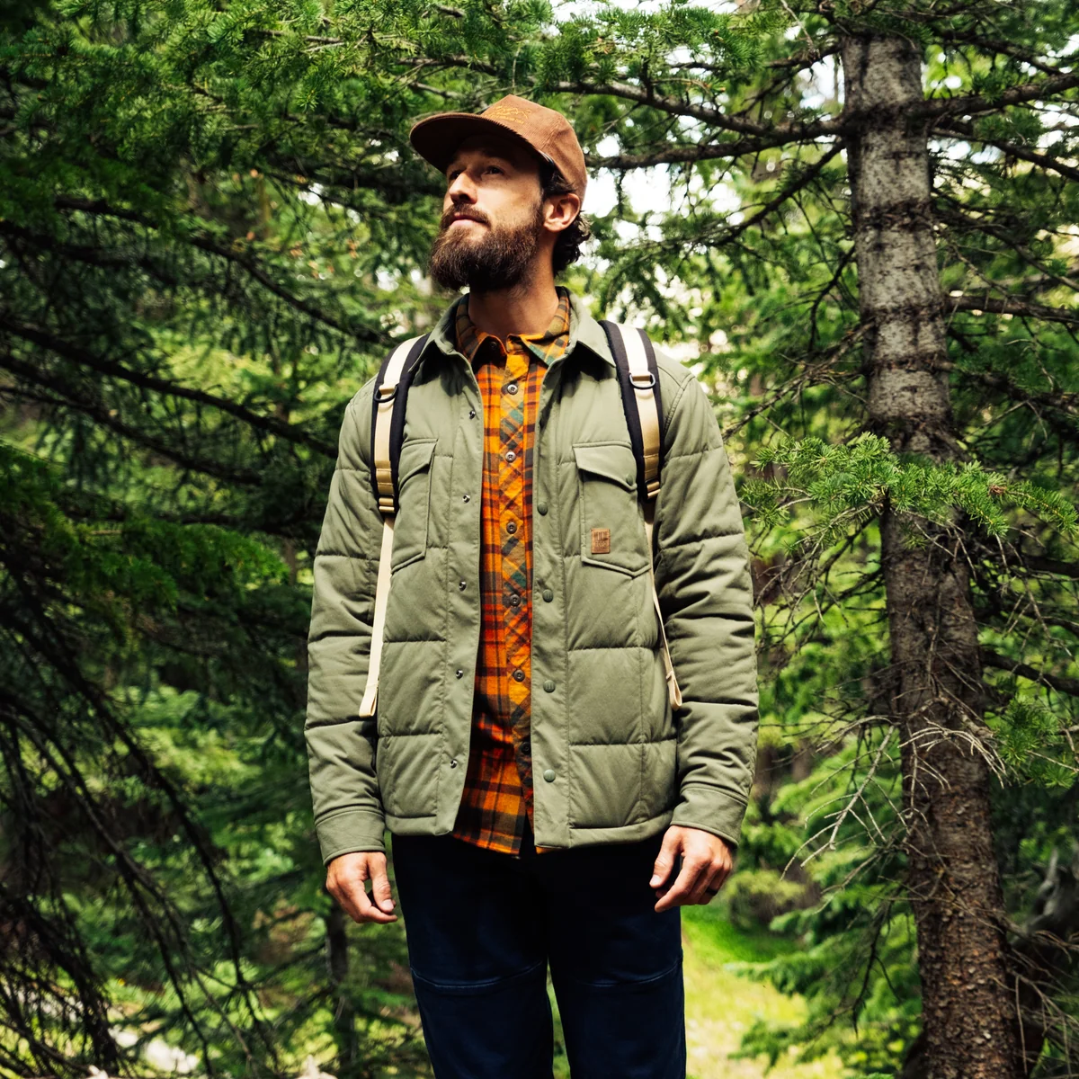Puffer Shirt Jacket - Men's