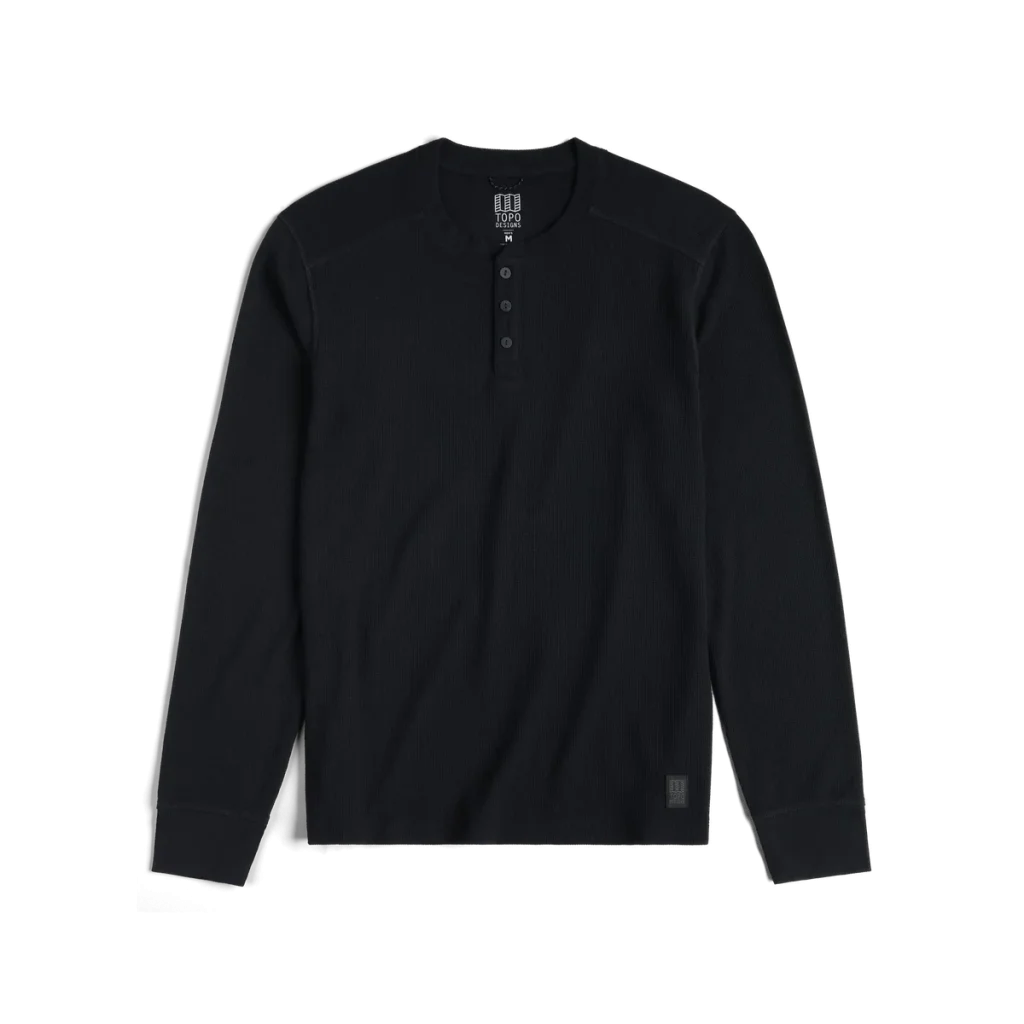 Global Waffle Henley - Men's