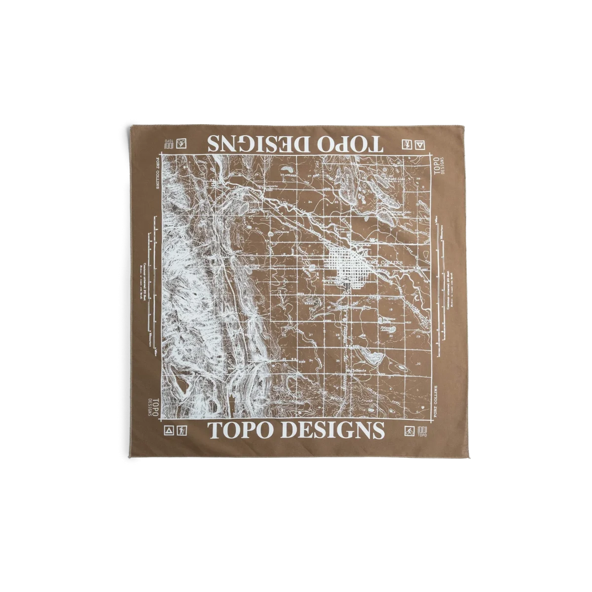 Topo Designs x Pine Printshop Local Bandana