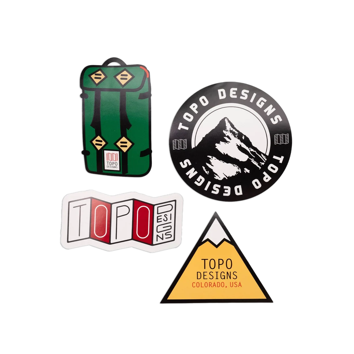 Topo Sticker 4-Pack
